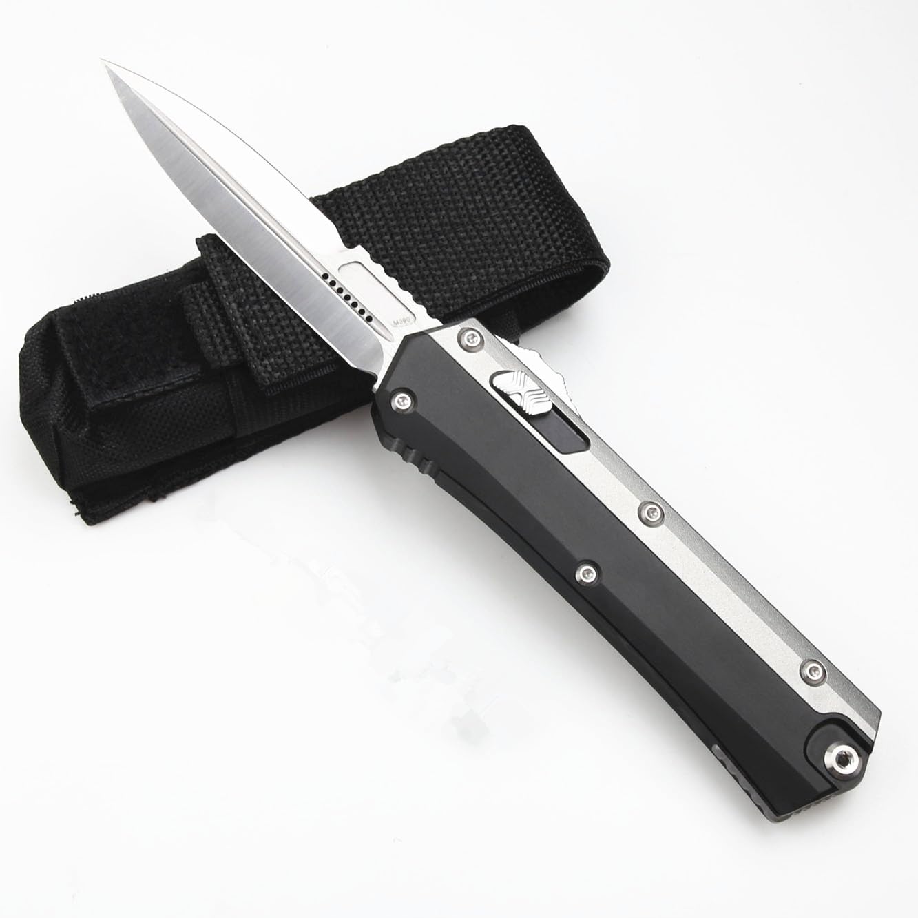 Tactical Hunting Knife with M390 Blade & 6063 Aluminum Handle - Outdoor Survival, Camping, Hiking, and EDC Pocket Knife for Adventurers