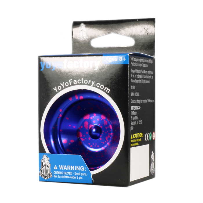 YoYoFactory IQ Bi Metal Professional Yo-Yo - High Performance Yoyo for Tricks & Competitions - Perfect for Beginners & Advanced Players - Great Gift for Kids & Adults
