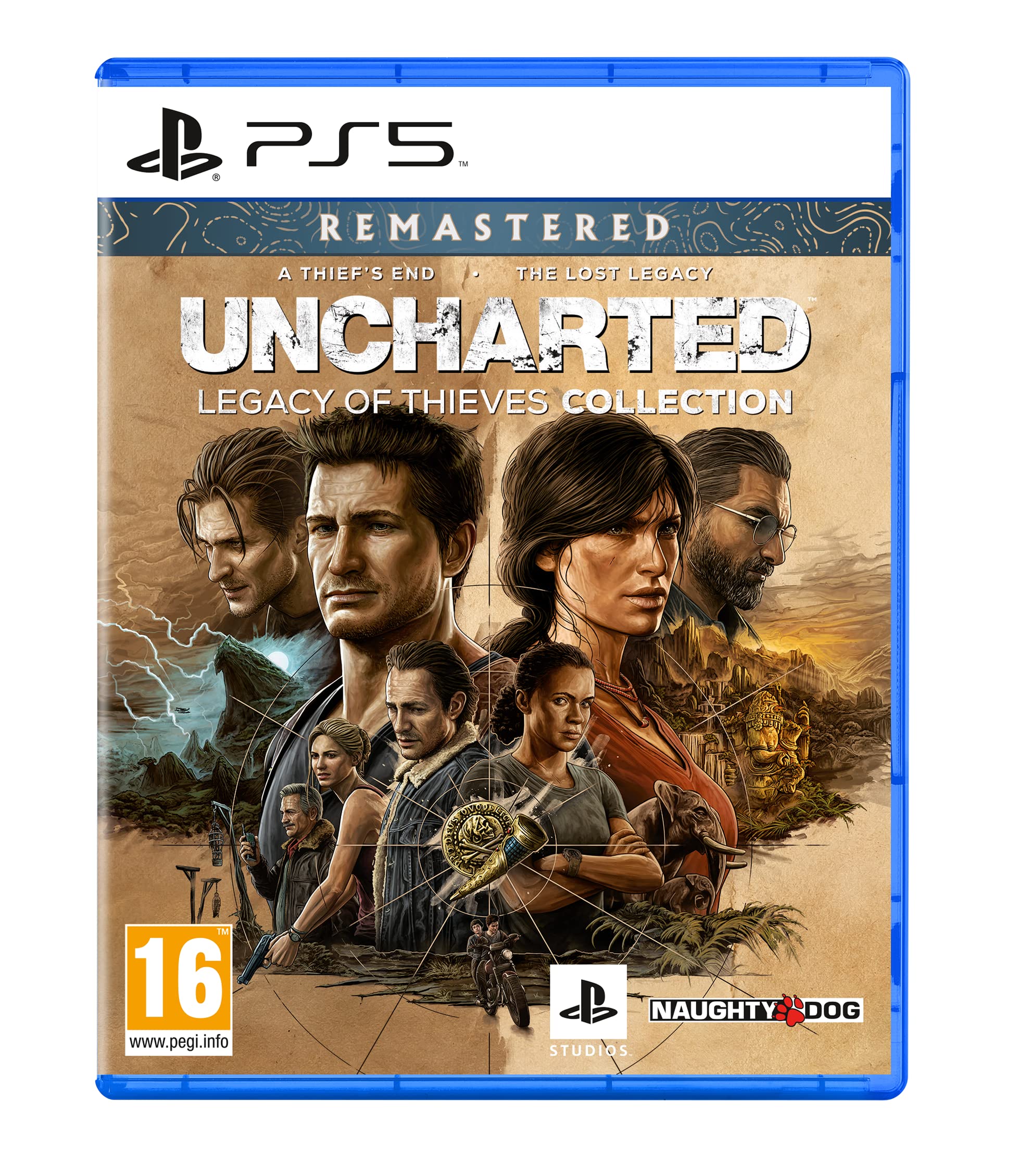 Uncharted: Legacy of Thieves Collection - PS5 Game | Action-Adventure Video Game for PlayStation 5 | Perfect for Fans of Nathan Drake's Epic Adventures