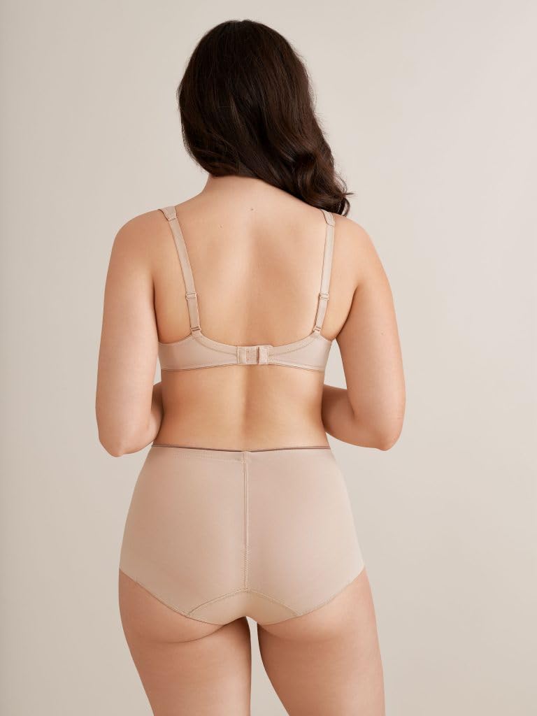 Women's 80622 Soft Touch Molded Underwire Minimizer Bra - Comfortable Full Coverage Support for Everyday Wear & Work