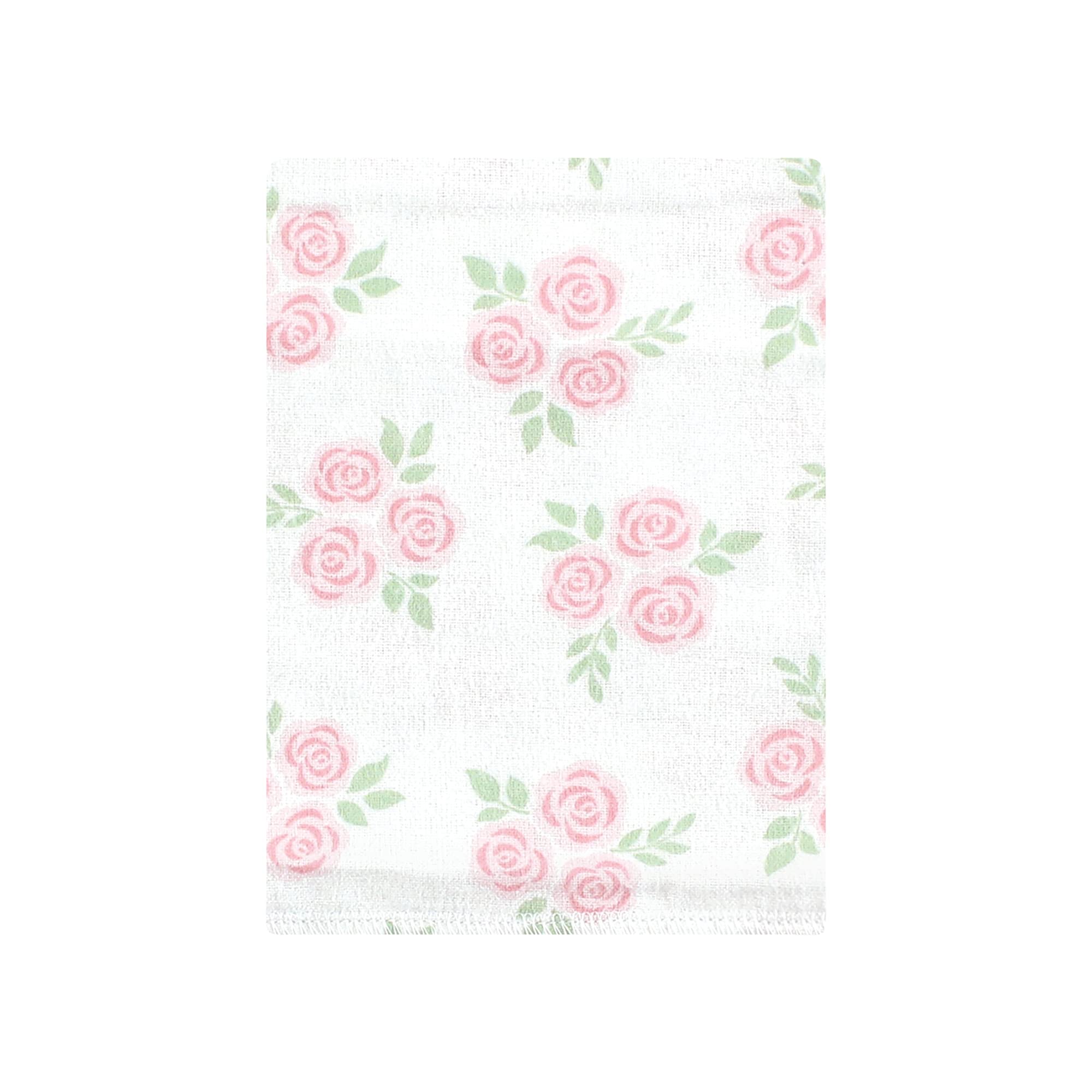 Hudson Baby Unisex Cotton Flannel Burp Cloths Bundle - Soft Pastel Butterfly Print for Newborns & Infants - Perfect for Feeding, Spit-Up & Messy Moments - 6 Pack One Size