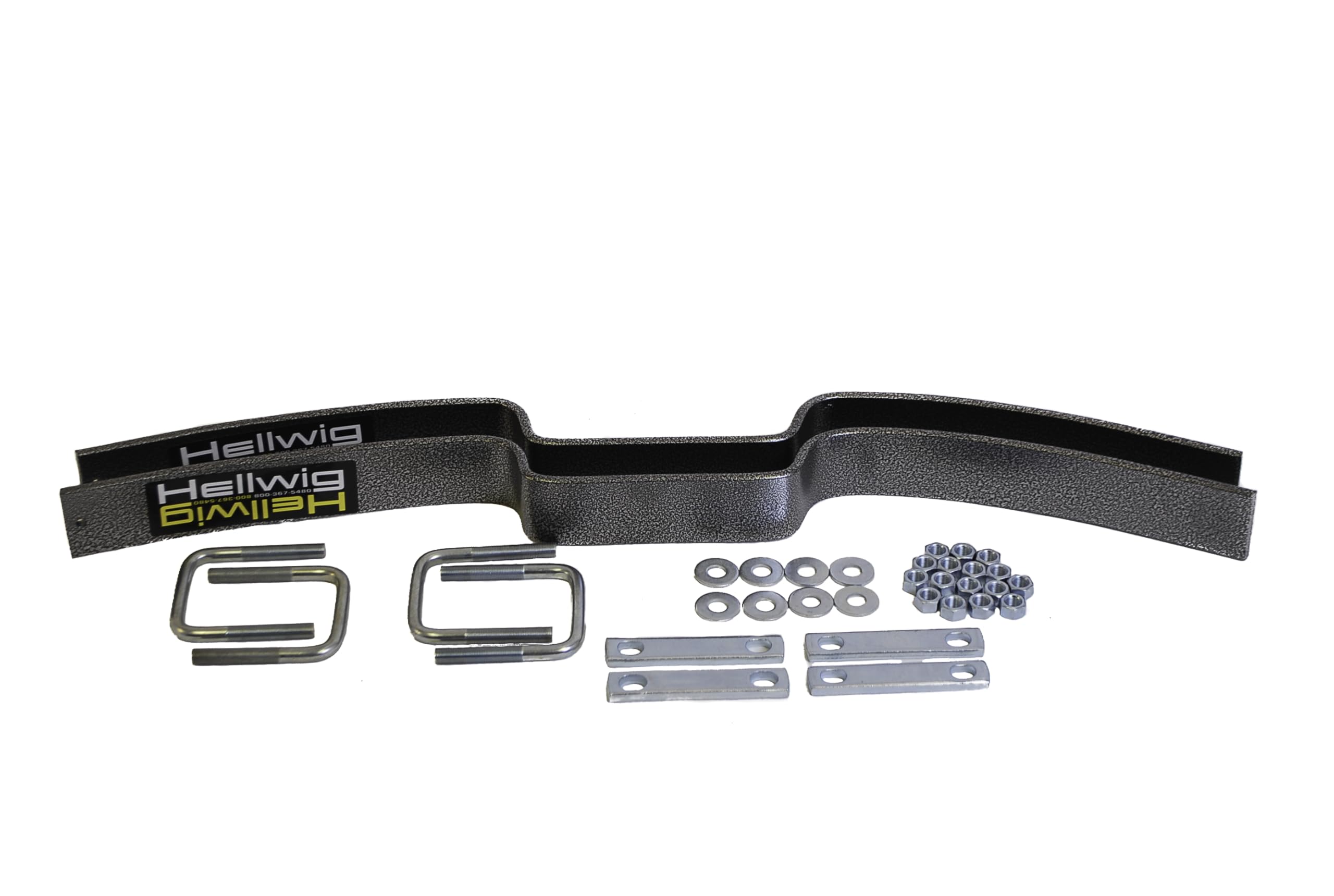 Hellwig 9705 Contact Helper Spring - Heavy Duty Truck Suspension Helper Spring for Improved Load Support & Stability - Ideal for Towing, Hauling & Off-Road Adventures