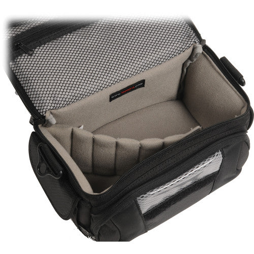 Lowepro Edit 140 Camera Shoulder Bag - Compact DSLR/SLR Camera Case with Padded Protection, Black - Perfect for Travel, Street Photography & Everyday Use