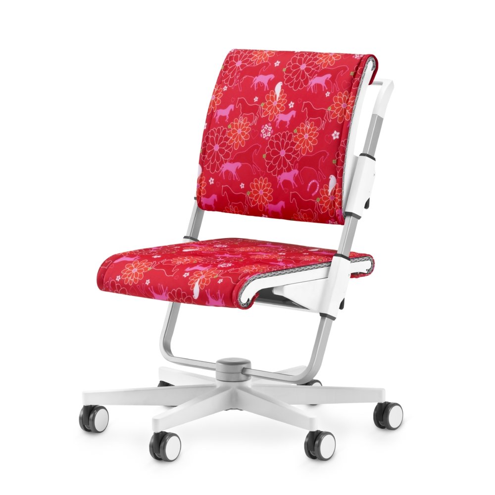 Moll Scooter Chair Grey - Portable Rolling Stool for Office, Workshop & Home Use - Ergonomic Seat with Wheels for Comfort & Mobility