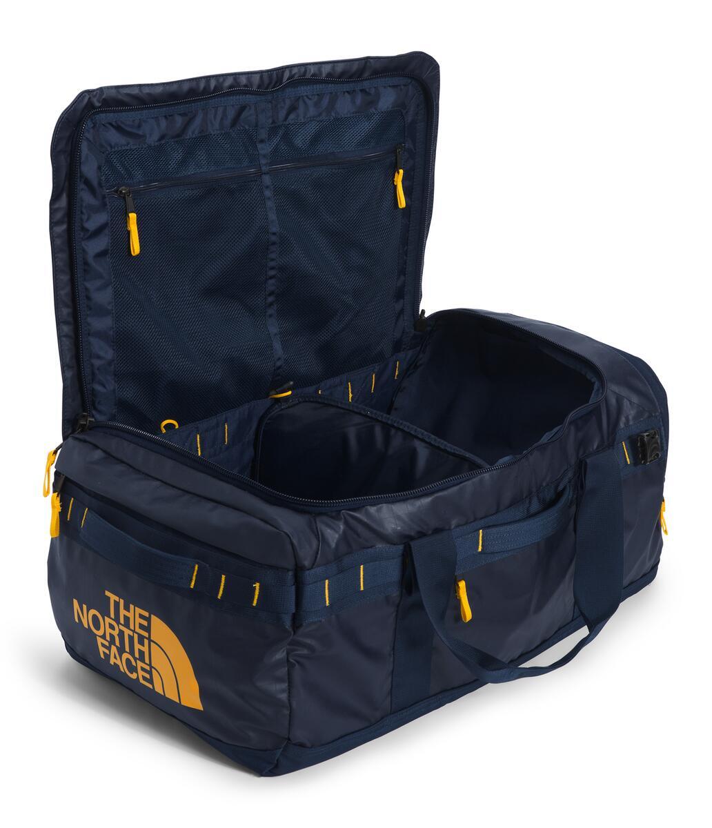 Base Camp Voyager Duffel 62L - Durable Travel Duffel Bag for Camping, Hiking & Outdoor Adventures - NF0A52S3 Past Season - Perfect for Weekend Getaways & Gear Storage