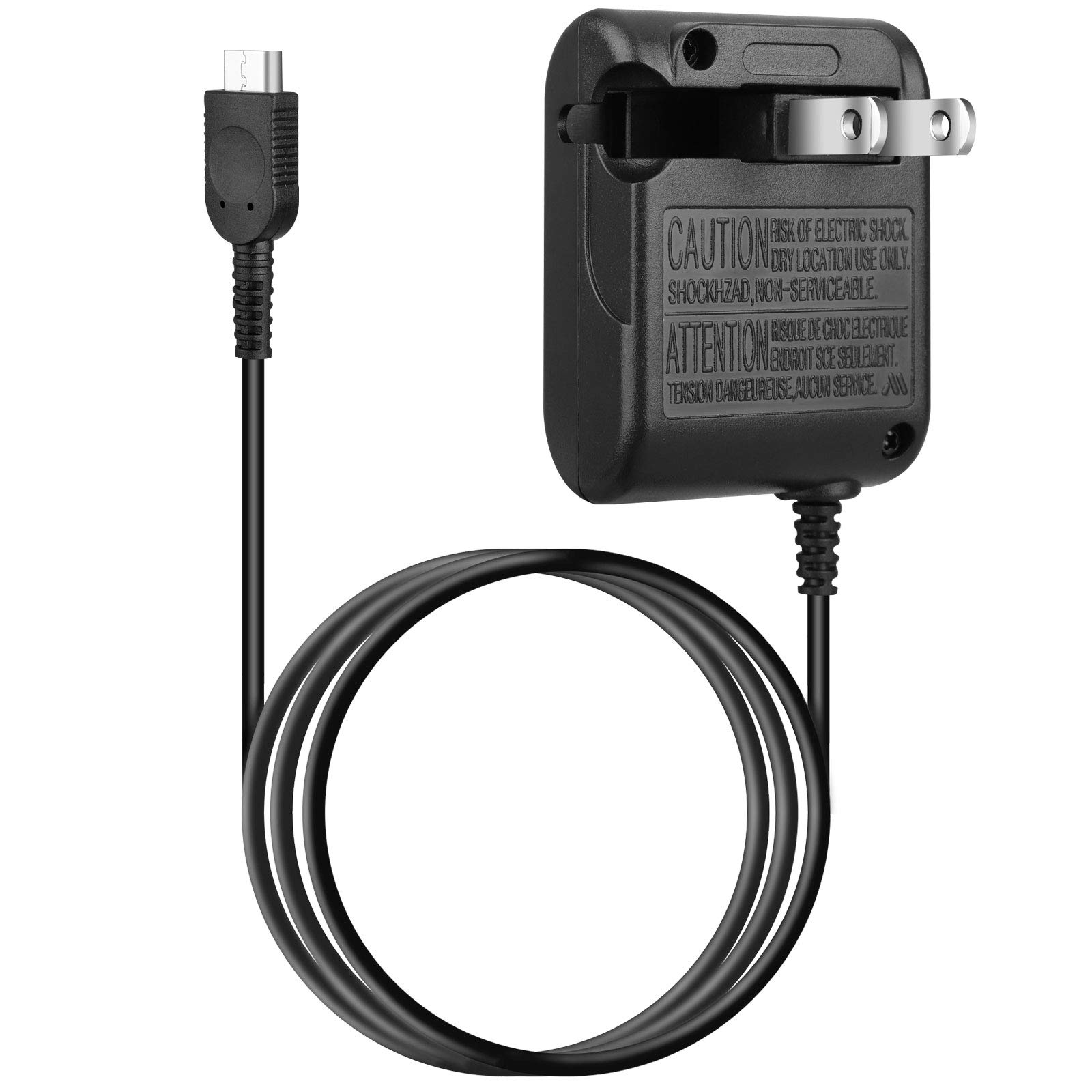 Original AC Power Adapter Charger for Nintendo Gameboy Advance GBA Micro - Replacement Charging Cord with US Plug - Perfect for Home Gaming & Travel