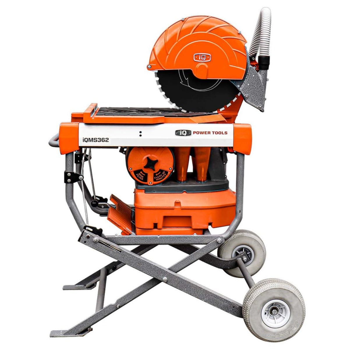 IQ Power Tools Dust Control Masonry Saw - Professional Concrete Cutting Saw with Efficient Dust Collection System | Perfect for Construction, Renovation, and DIY Projects