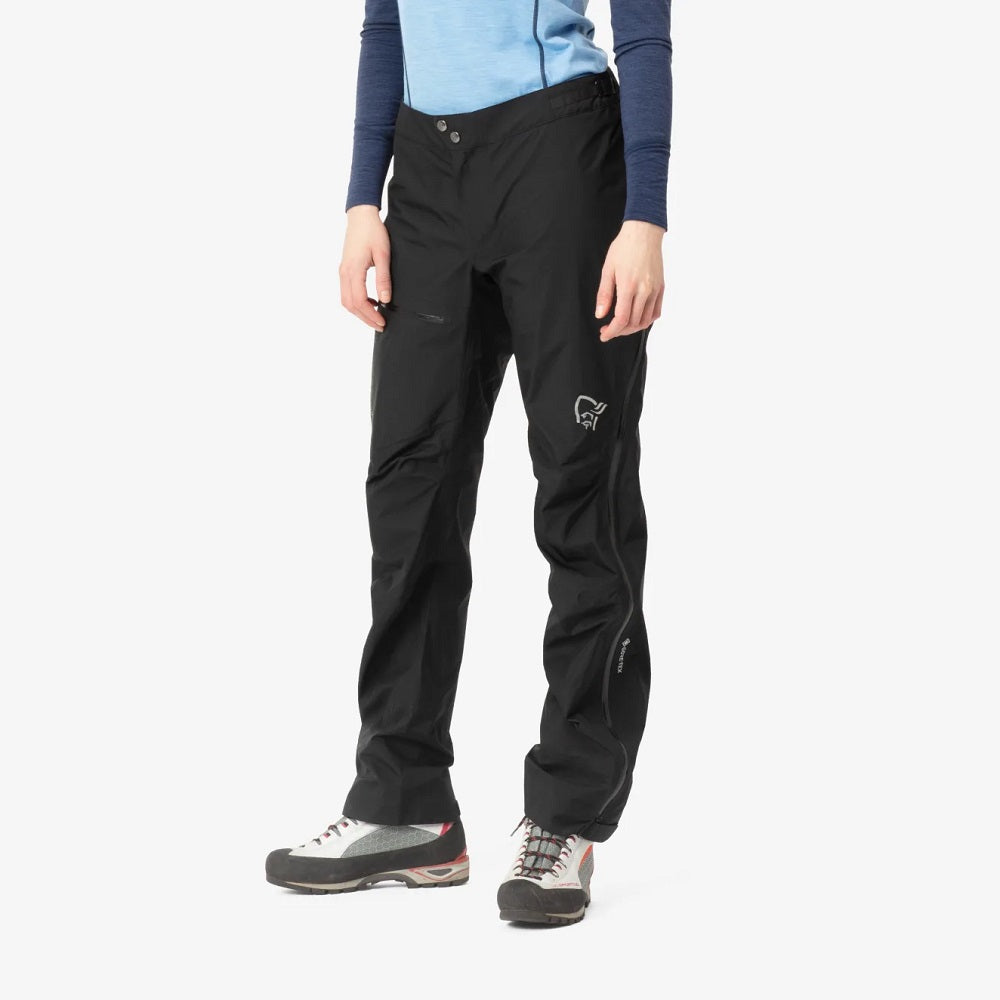 Norrona Falketind Gore-Tex Paclite Waterproof Pants for Women - Lightweight Hiking & Outdoor Adventure Gear