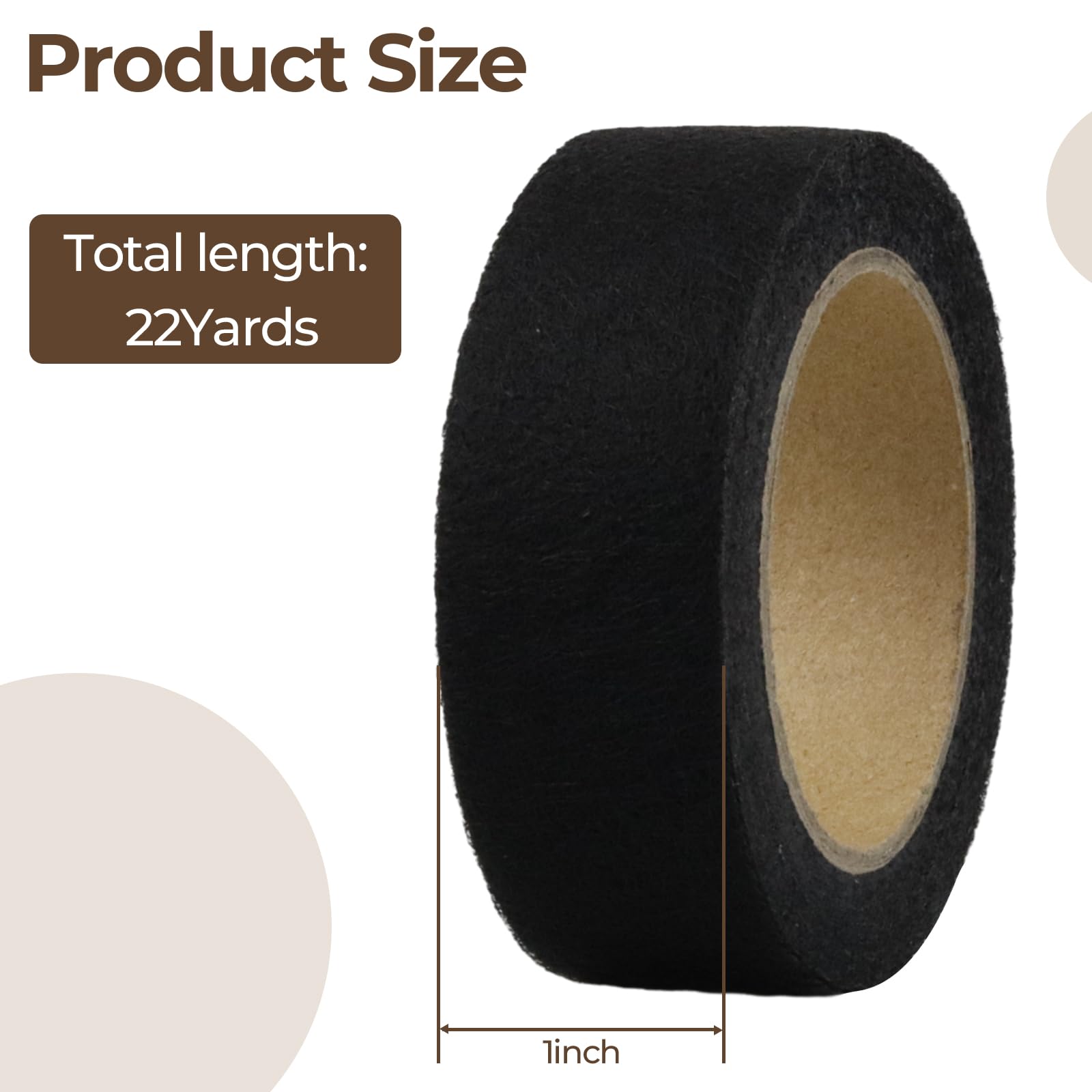 PLANTIONAL Iron on Hem Tape - 4 Rolls No Sew Adhesive Web for Pants, Clothes & Curtains (1