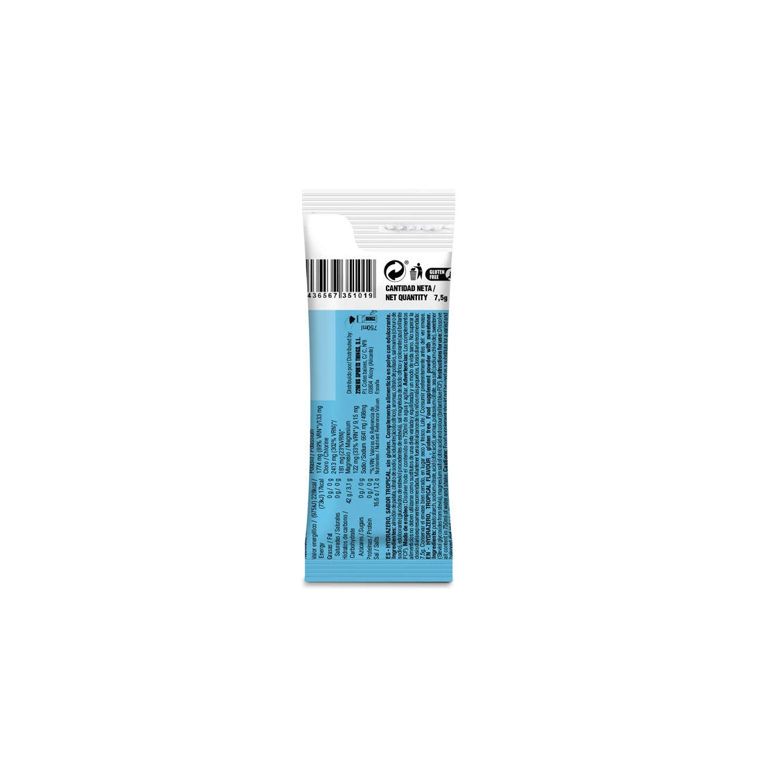 226ERS Hydrazero Electrolyte Drink Mix 7.5g - Tropical Flavor | Hydration Powder for Runners, Cyclists & Athletes | Perfect for Workouts, Hiking & Outdoor Activities