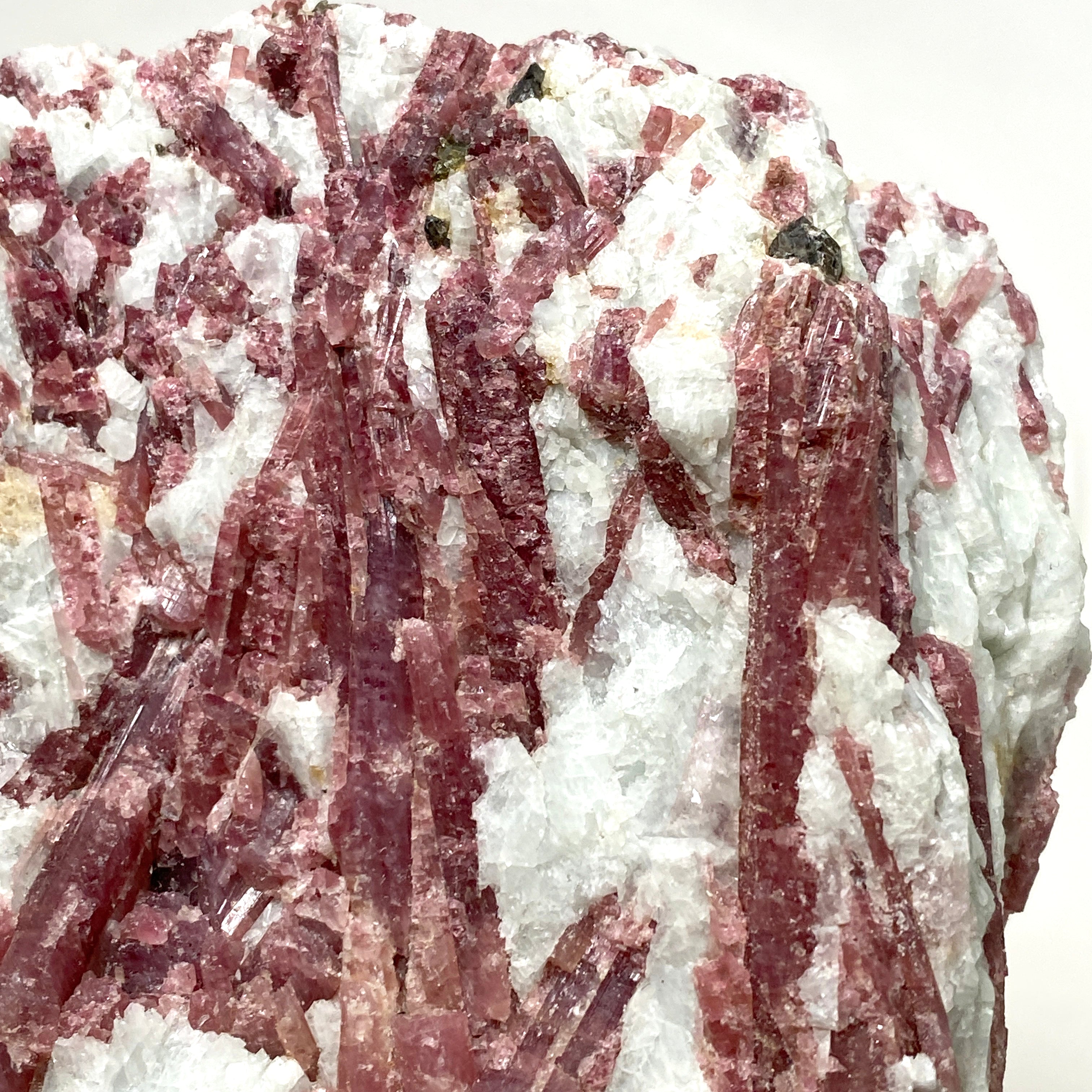Natural Pink Tourmaline on Quartz Crystal - PTQ 05 Specimen for Mineral Collection, Healing & Home Decor | Perfect for Meditation, Reiki & Display Cases
