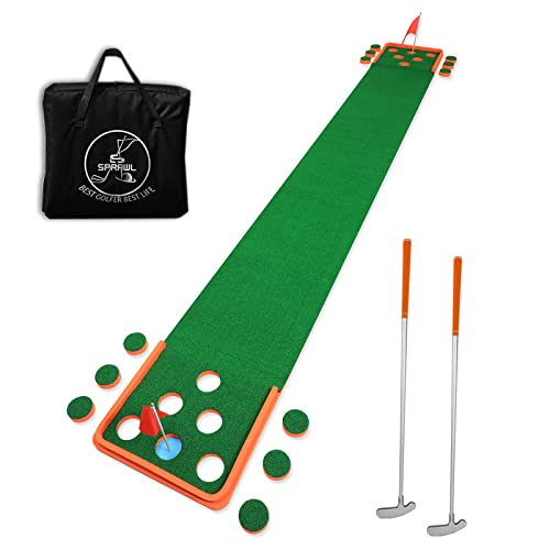Orange with 2 Putters