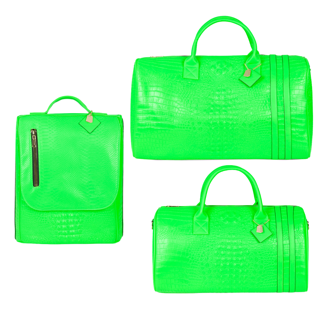 Apollo 2 Premium Travel Set - 4-Piece Luggage Collection with TSA Lock (Carry-On, Check-In, Weekender & Toiletry Bag) - Perfect for Business Trips & Family Vacations