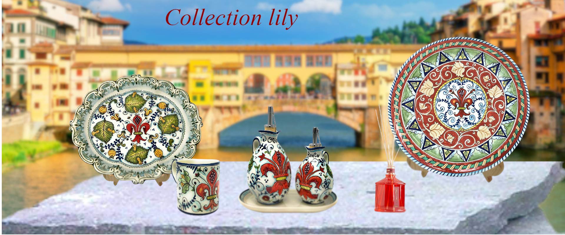 Italian Ceramic Amphora Vase - Hand Painted Tuscan Art Pottery Made in Italy | CERAMICHE D'ARTE PARRINI | Perfect for Home Decor, Wedding Centerpieces & Mediterranean Style Interiors
