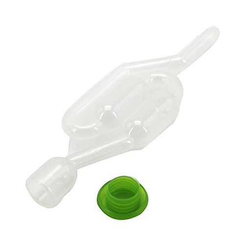 1PCS S-Shaped Twin Bubble Airlock for Wine and Beer Making - Perfect for Home Brewing, Fermentation, and Crafting Delicious Beverages