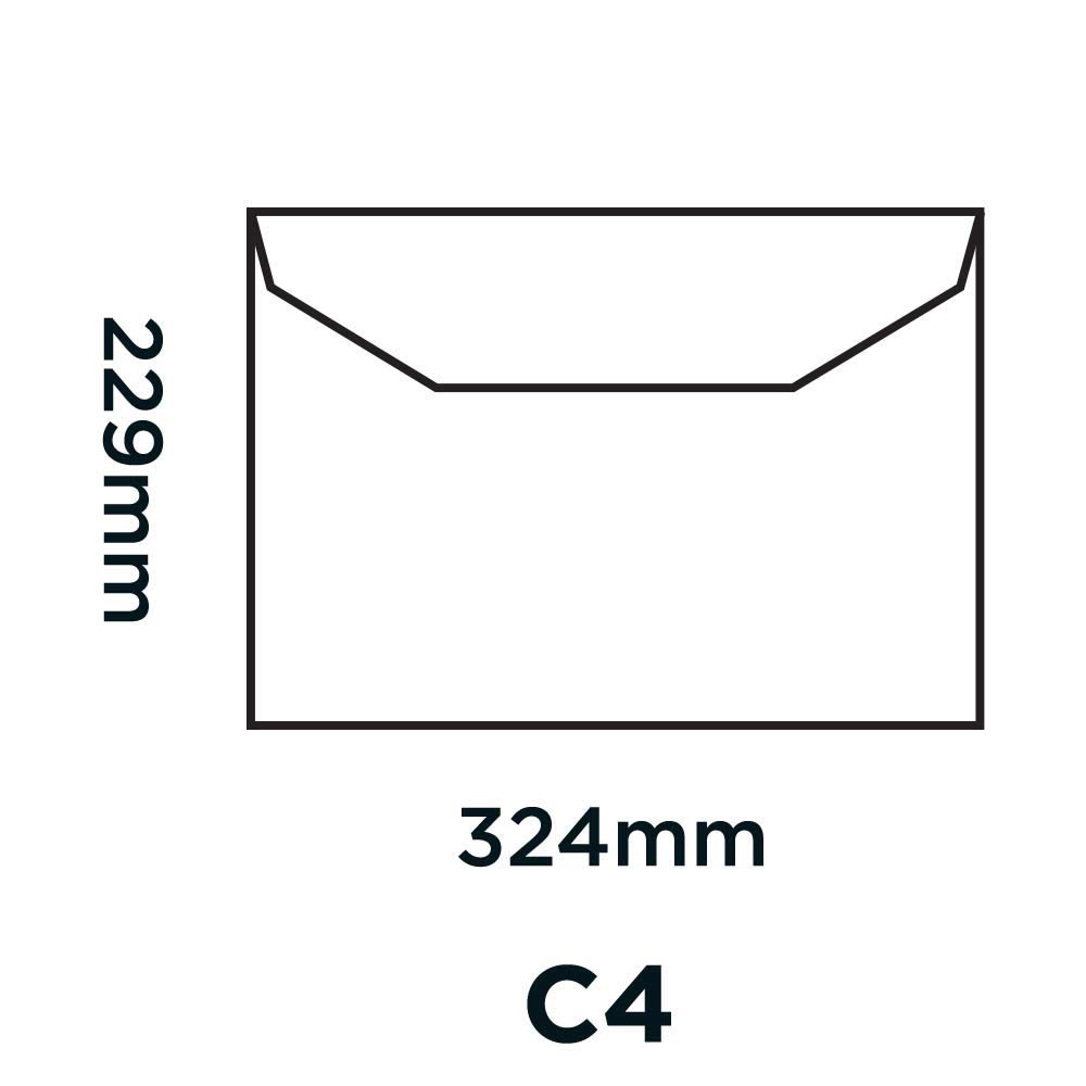 Purely Everyday C4 229 x 324 mm 100 gsm Gummed Mailer Envelopes (2709) Manilla - Pack of 250 | Self-Sealing Mailing Envelopes for Business, Office & Shipping | Perfect for Documents, Invoices & Small Packages