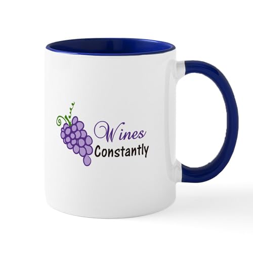 White/Navy Inside - Wines Constantly Mugs