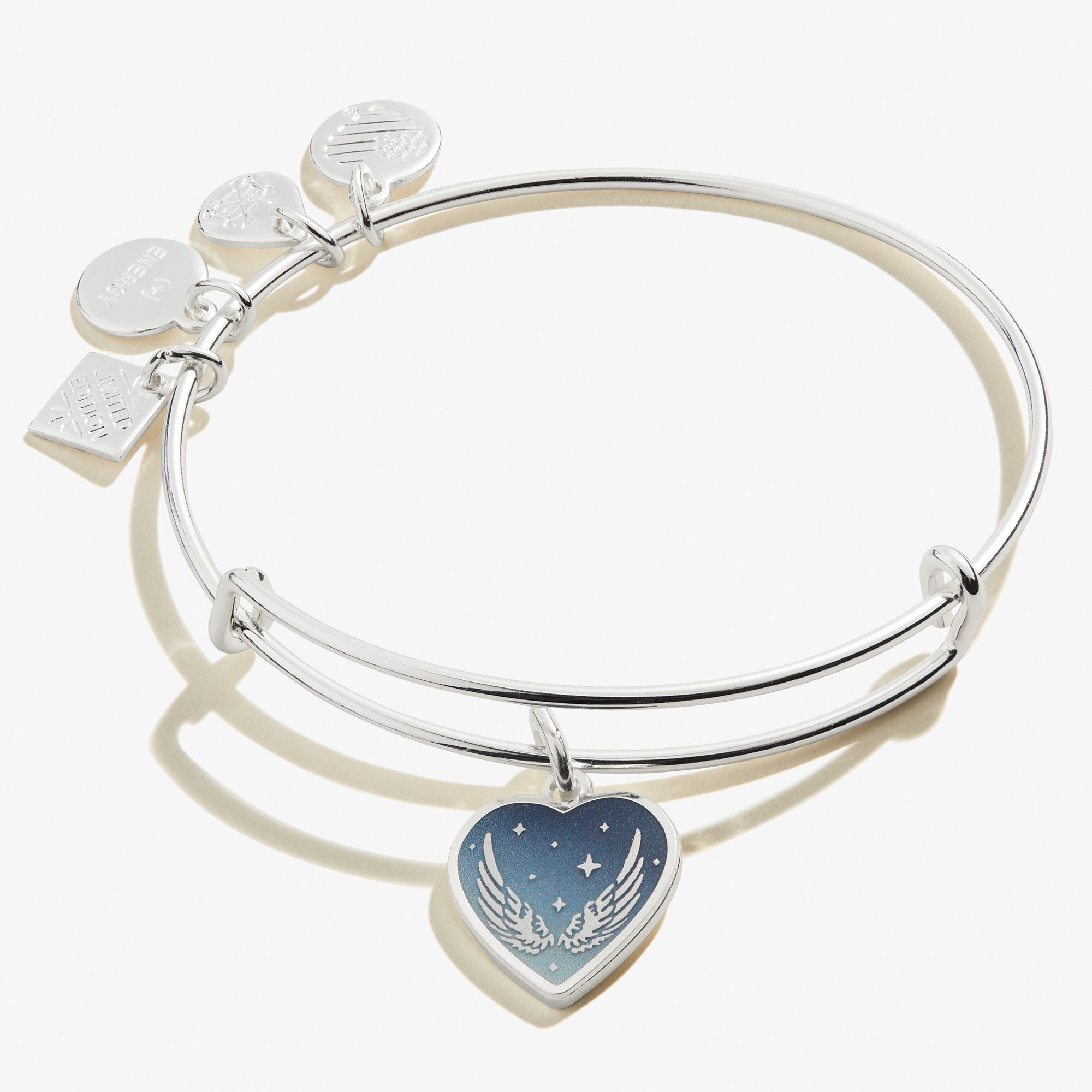 Guardian of Your Heart Charm Bangle - Elegant Adjustable Bracelet for Women, Gift for Her, Valentine's Day Present - Perfect for Romantic Dates, Anniversaries & Special Occasions