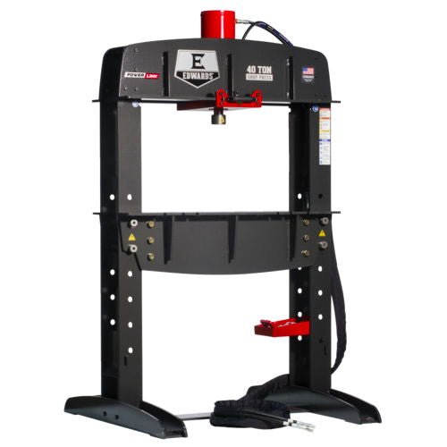 40 Ton Hydraulic Shop Press - Heavy Duty Workshop Equipment for Metalworking, Automotive Repair & Industrial Use