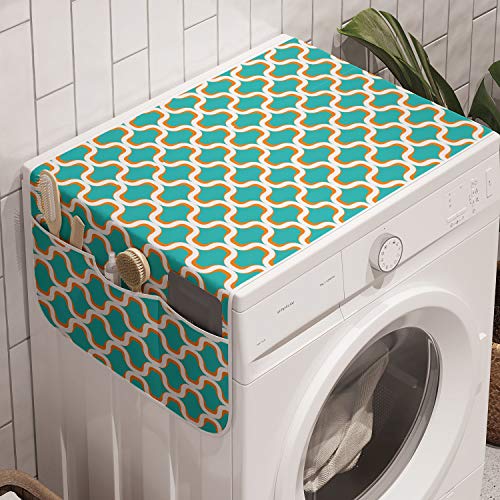 Orange White Teal