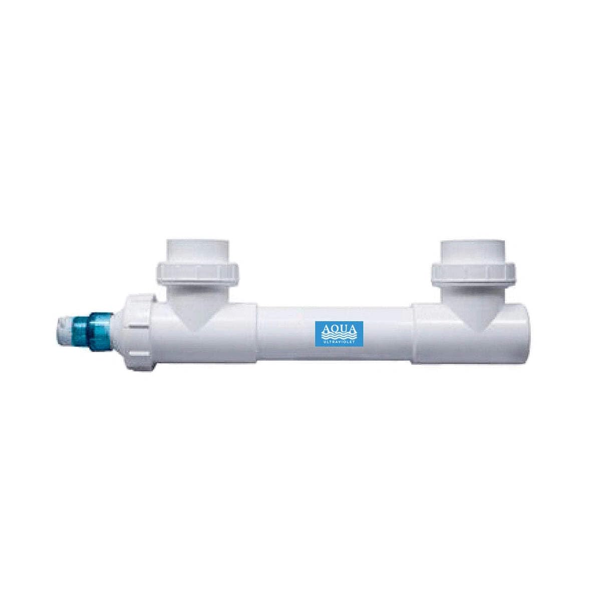 Aqua UV 25 Watt 2 Inch UV Clarifier for Ponds & Aquariums - Water Sterilizer for Algae Control & Clear Water Maintenance