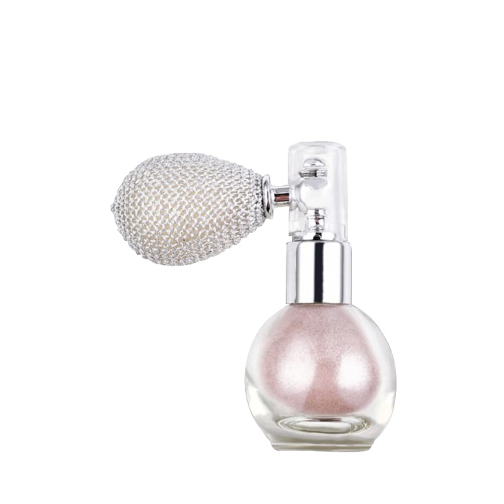 Hocossy Highlighter Powder Spray - Shimmering Glitter High Gloss Powder for Face, Body & Hair | Perfect for Makeup, Cosmetics & Festival Glow Looks