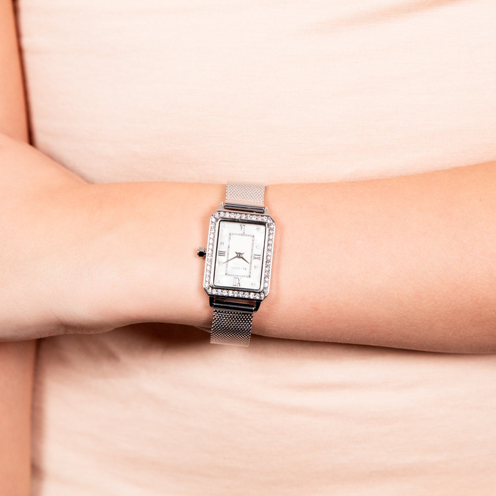 Ellis & Co Women's Watch - Elegant Ladies Wristwatch with Stainless Steel Band, Water Resistant & Date Display - Perfect for Office, Party & Everyday Wear
