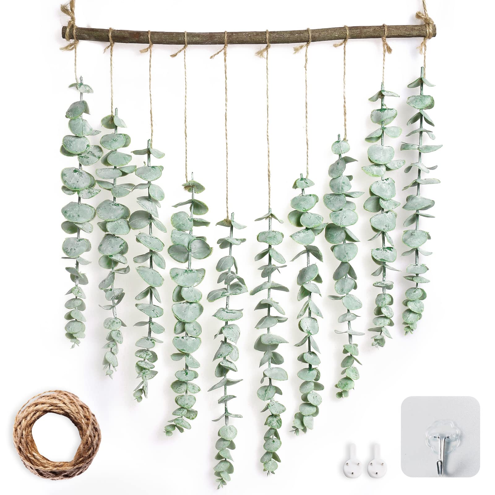 Boho Eucalyptus Wall Hanging Decor for Bathroom & Bedroom