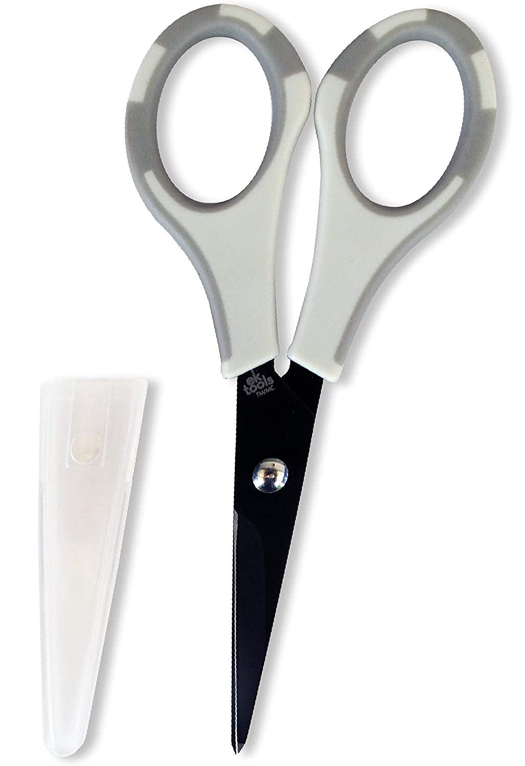 EK Tools Precision Scissors - 5 Inch Small Sharp Craft Scissors for Fabric, Paper, Cardstock - Perfect for DIY Crafts, Sewing, Quilting and Office Use