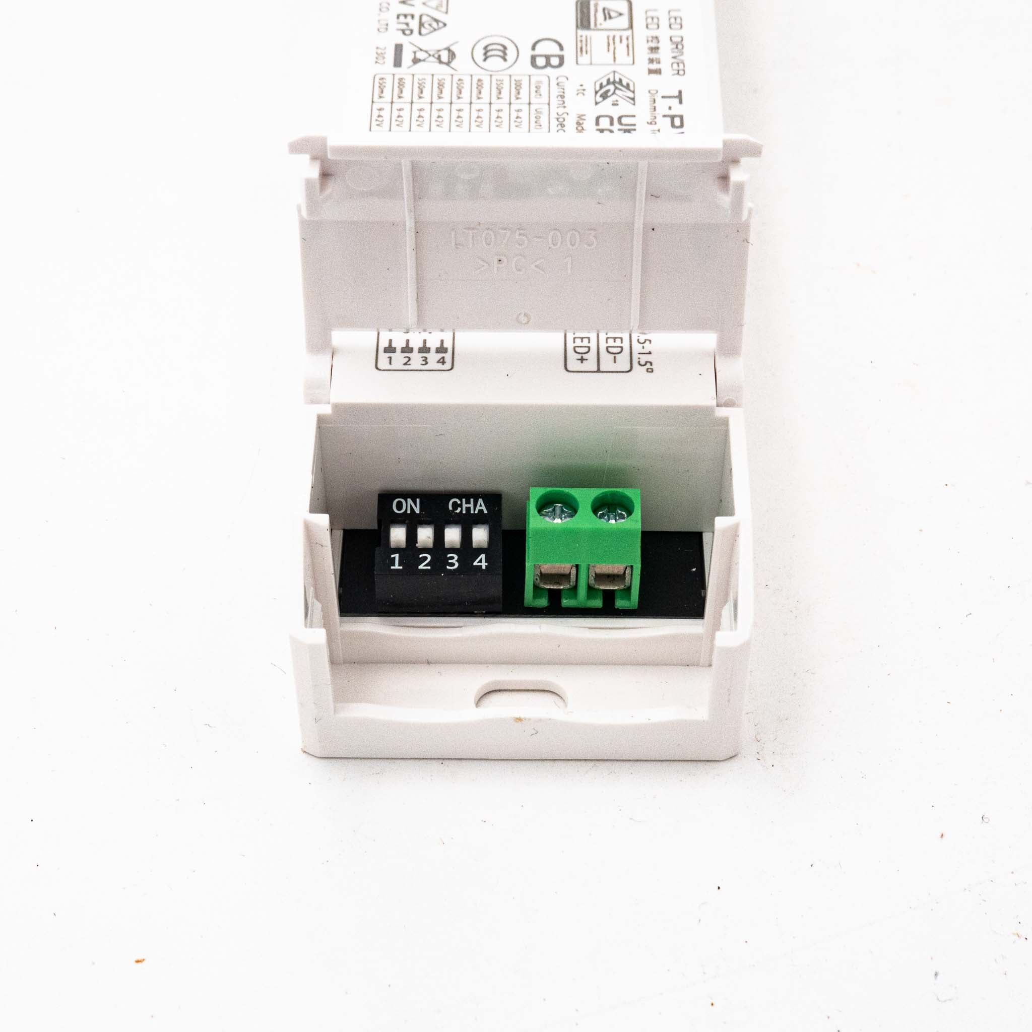 LTECH SE 40 300 1050 G1T 40W 300mA to 1050mA Constant Current Triac Dimmable LED Driver - Perfect for Home Lighting, Commercial LED Strips, and DIY Projects