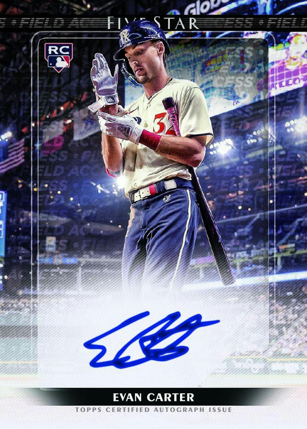 2024 Topps Five Star Baseball Hobby Box - Premium MLB Trading Cards Collection for Collectors & Investors - Perfect for Sports Memorabilia Displays & Fantasy Baseball Enthusiasts