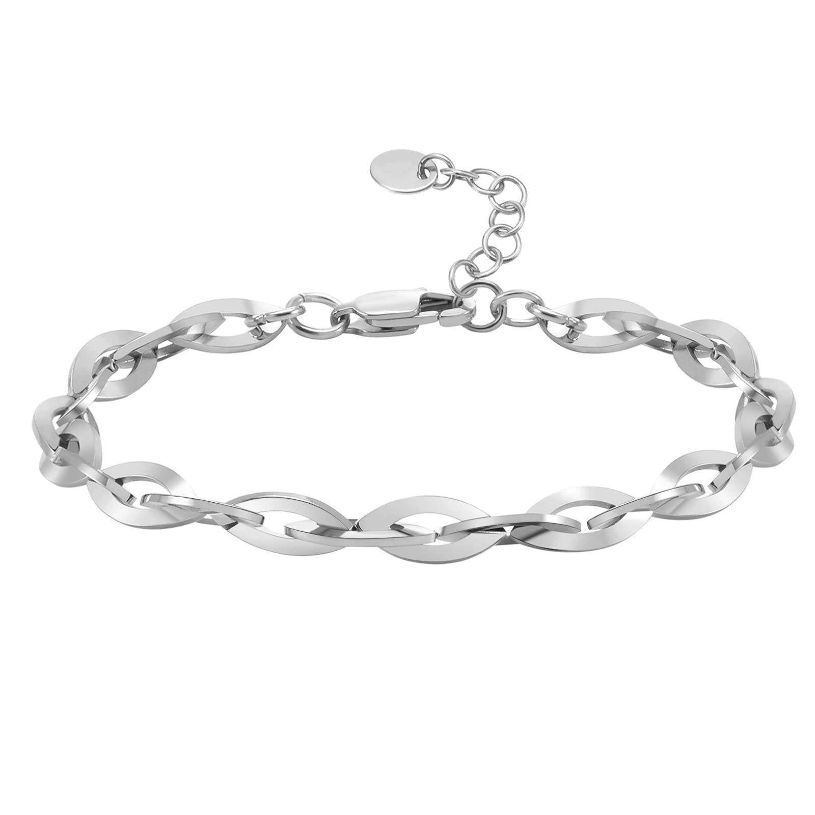 SD.Marzuni Classic Tennis Bracelet for Women - Elegant Handmade Adjustable Bracelet in Gift Box | Dainty Jewelry for Daily Wear, Date Night & Special Occasions