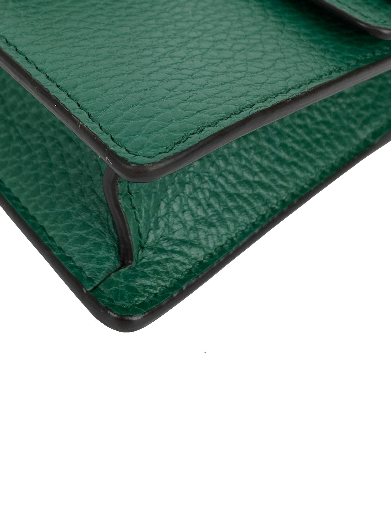 Gucci Green Super Mini Dionysus Bag - Stylish Leather Crossbody Purse for Women | Perfect for Parties, Dates & Everyday Use