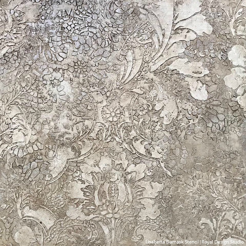 Esperanza Lace Tile Stencil - DIY Ceramic & Mosaic Tile Decoration Kit for Home Renovation - Perfect for Bathroom, Kitchen Backsplash, and Floor Tile Designs