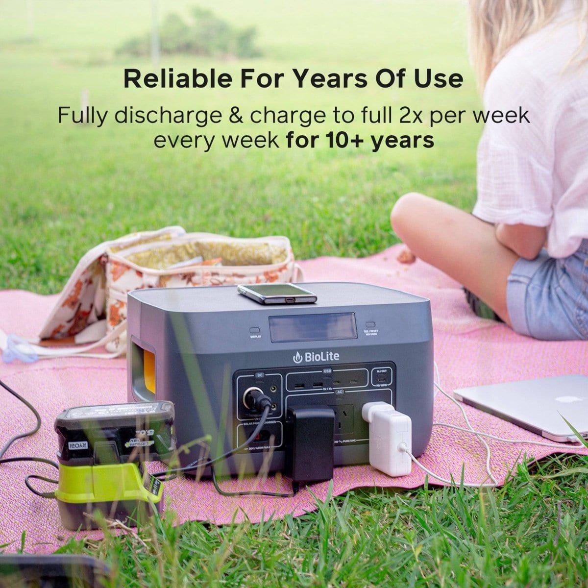 1500W Portable Solar Generator Kit - Reliable Off-Grid Power for Camping, Emergencies & Home Backup | Solar Powered Generator with High Capacity Battery