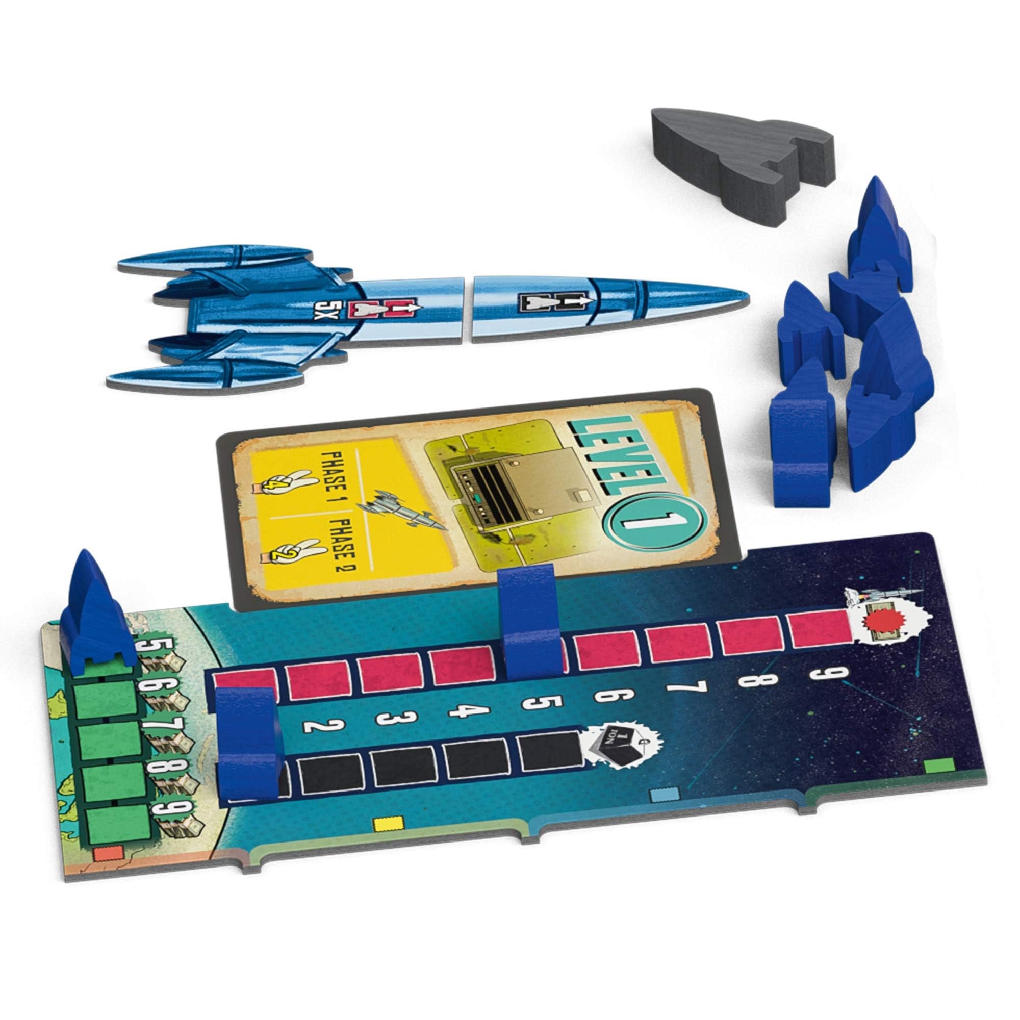 Z-Man Games Lift Off Board Game - Fun Family Strategy Game for Kids & Adults - Perfect for Game Nights & Parties