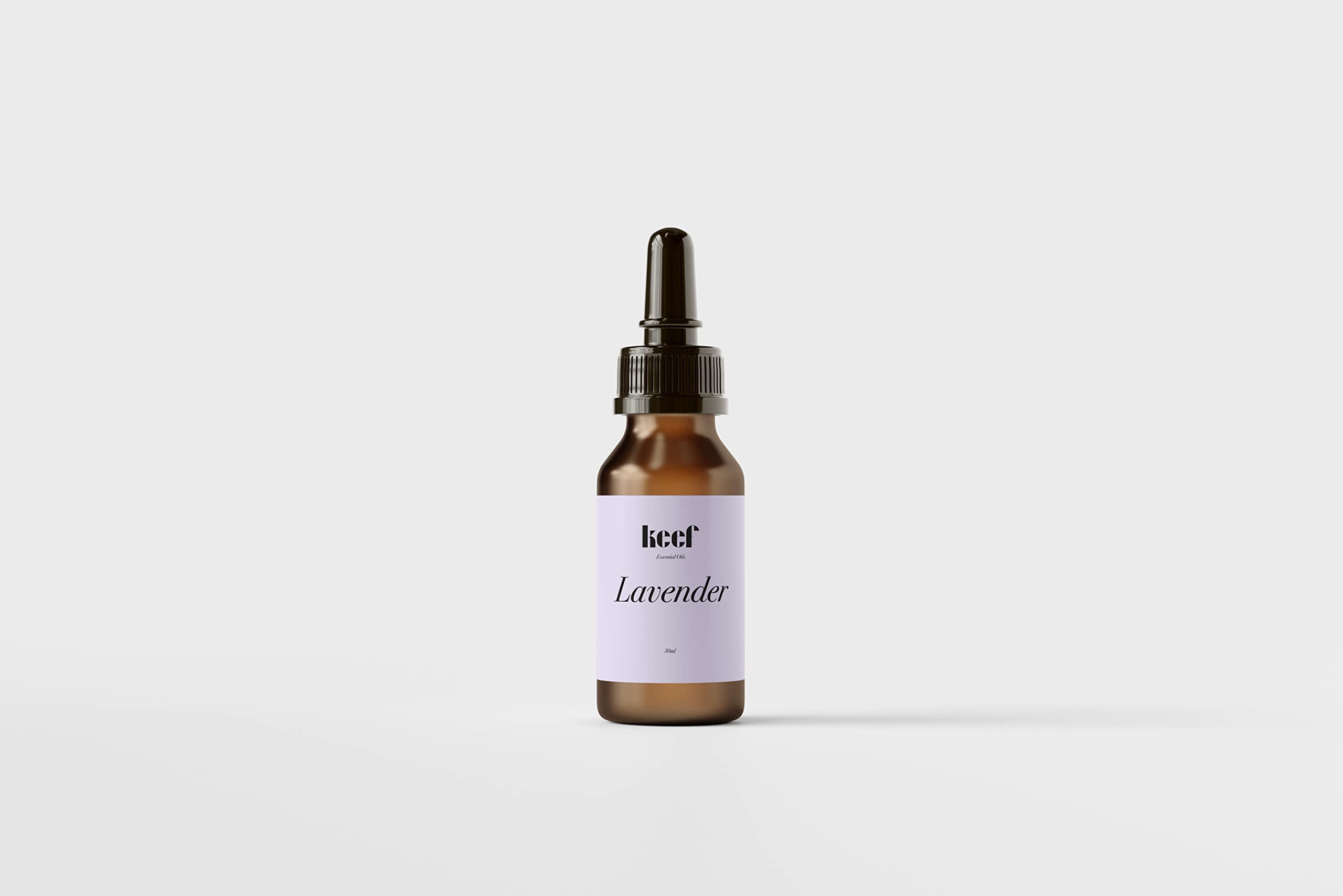 100% Pure Lavender Essential Oil (15ml) - Undiluted & Natural for Skin Care, Hair Growth, Relaxation & Aromatherapy | Keef Lavandula Angustifolia Oil for Massage, Diffuser & Sleep Aid