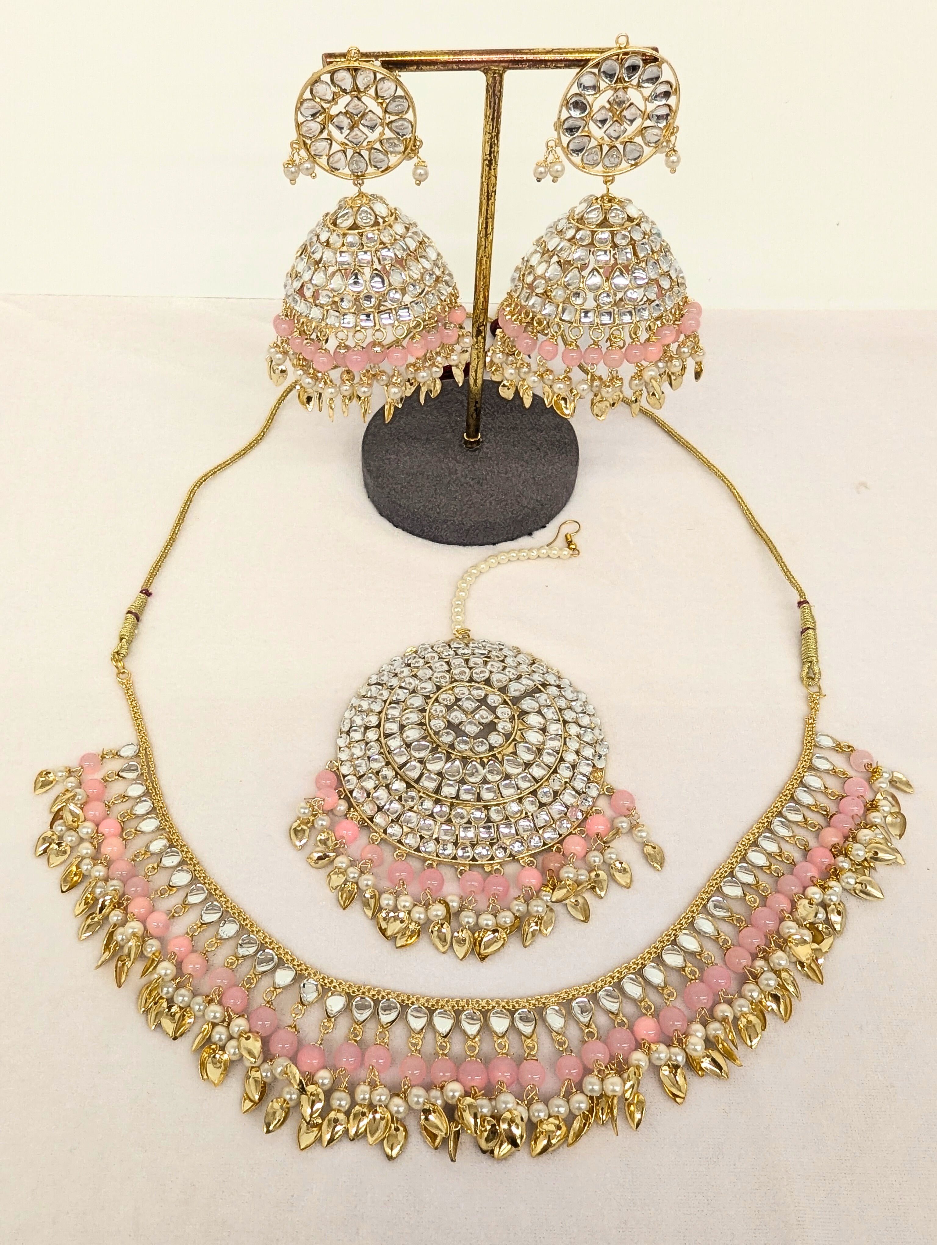 Sohana Stone Jewelry Set - Natural Gemstone Necklace, Bracelet & Earrings for Women | Boho Chic Accessories for Everyday Wear, Gift Giving & Special Occasions