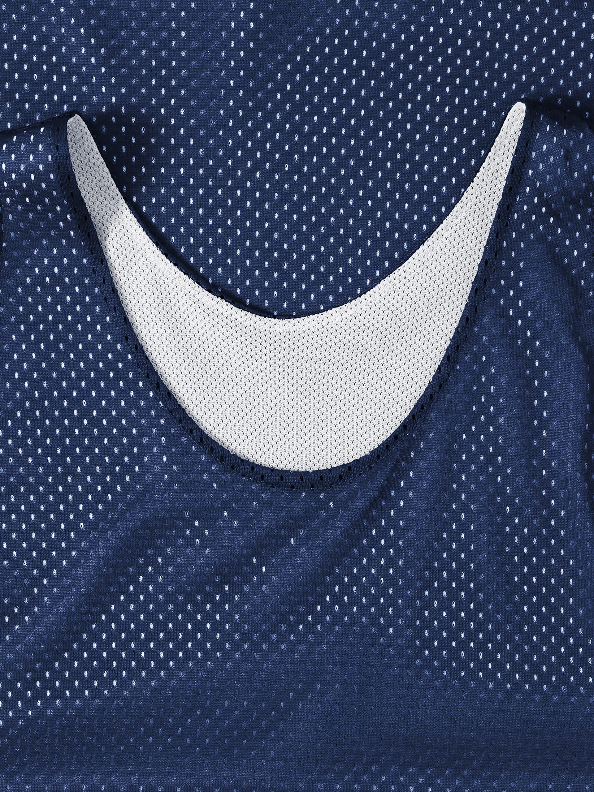 Men's Reversible Basketball Jersey - Premium Moisture-Wicking Mesh Tank Top for Sports & Casual Wear - Gym, Street Style & Team Games