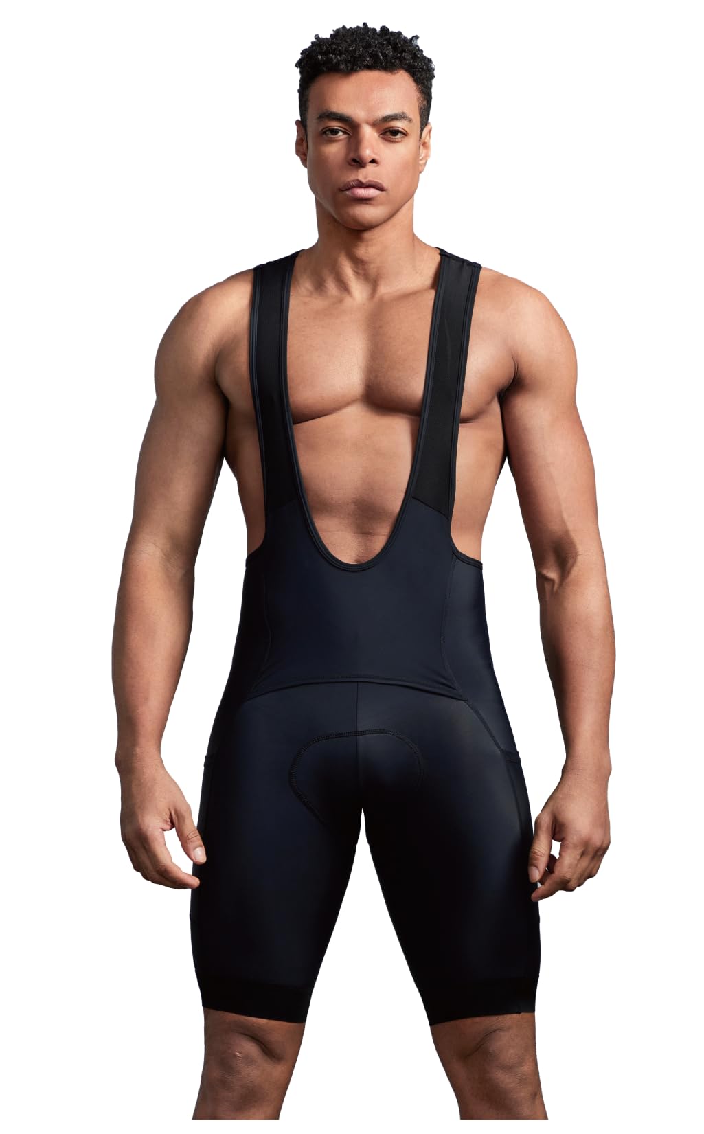 CEROTIPOLAR Men's Cycling Bib Shorts with Padded Chamois - UPF50+ Breathable & Comfortable for Road, Gravel & Mountain Biking - Ideal for Long Distance Rides and Training Sessions