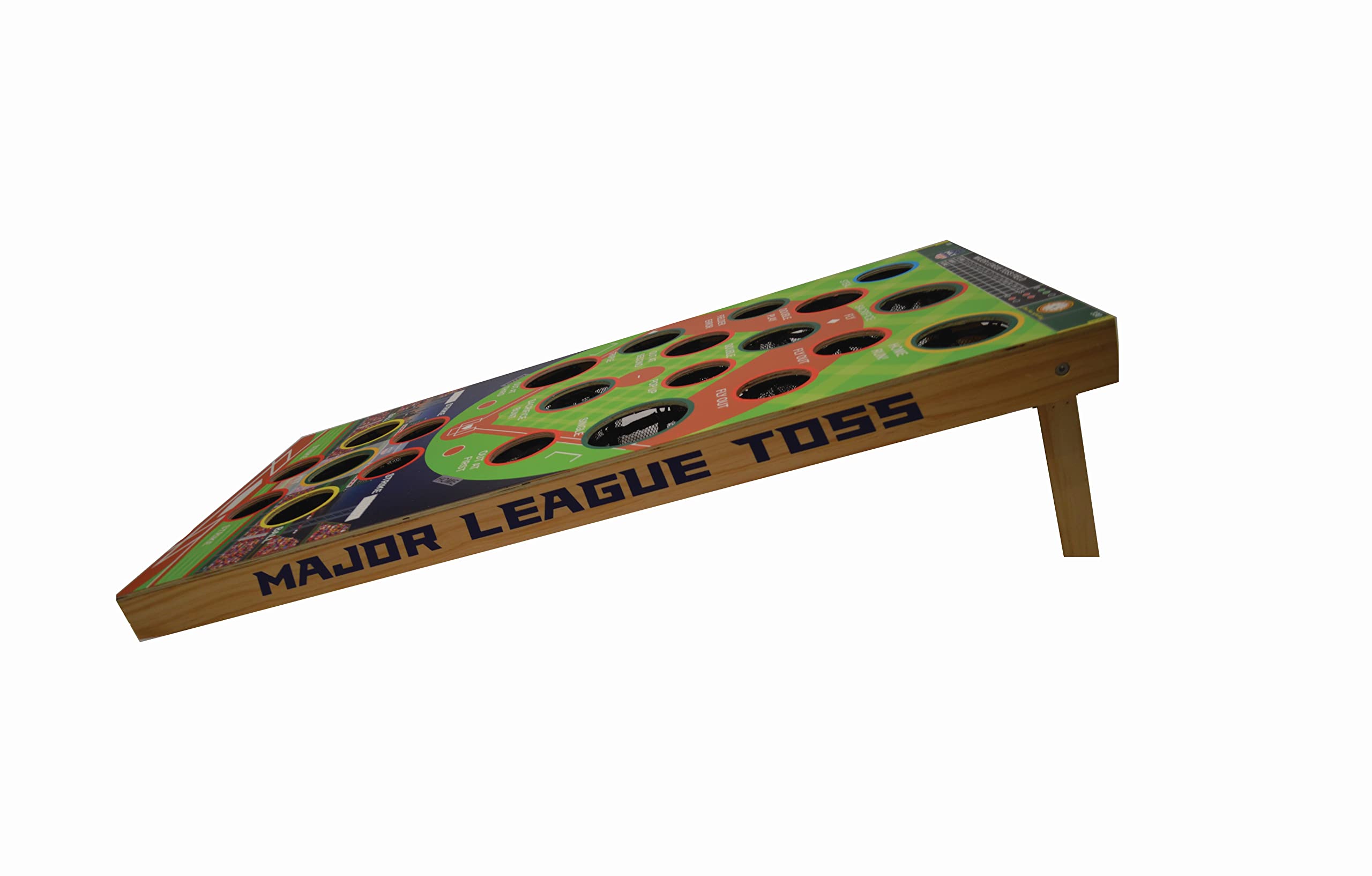 Premium Baseball Bean Bag Toss Game Set - Outdoor Backyard Lawn Party Game for Kids & Adults - Perfect for BBQs, Picnics, Tailgating & Family Gatherings