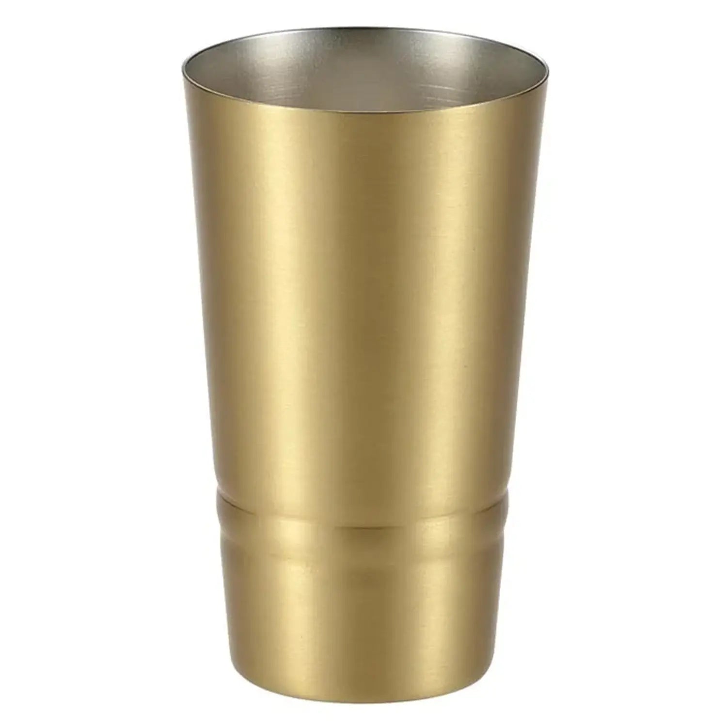 Asahi Brass Beer Glass Set - 160ml (2 Pieces) - Premium Japanese Craft Beer Tasting Cups for Lager, Pilsner & Ale - Perfect for Home Bars, Parties & Gifts