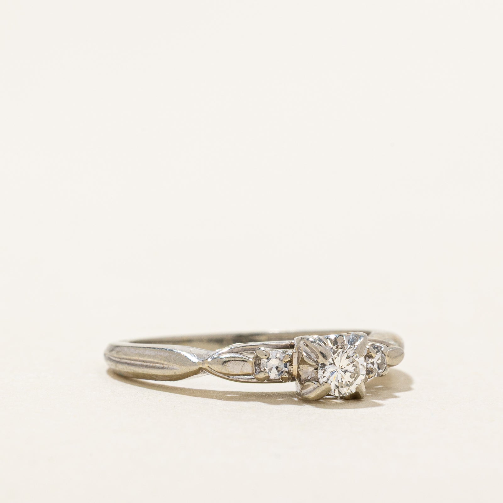 0.16ctw Illusion Set Diamond Ring - Size 4.25 | Elegant Engagement & Wedding Band for Women | Perfect for Proposals, Anniversaries & Special Occasions