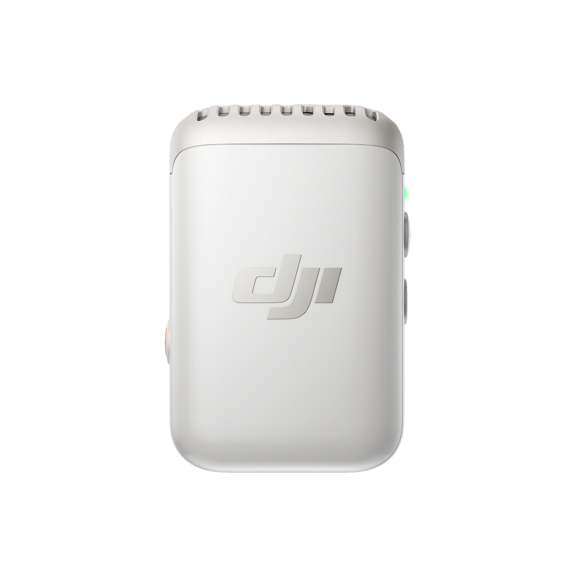 DJI Mic 2 Wireless Lavalier Microphone - Pearl White for Vlogging, Interviews & Content Creation