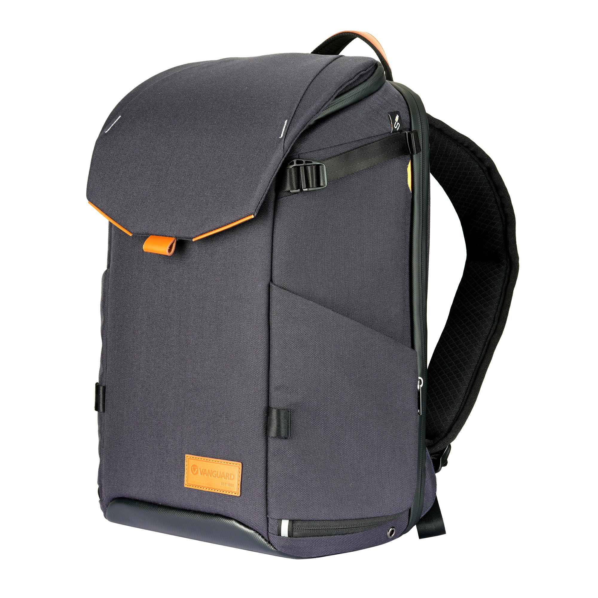 VEO CITY B46 Large DSLR Camera Backpack with Detachable Pouch - Waterproof & Durable Navy Blue Camera Bag for Travel, Hiking & Photography Enthusiasts