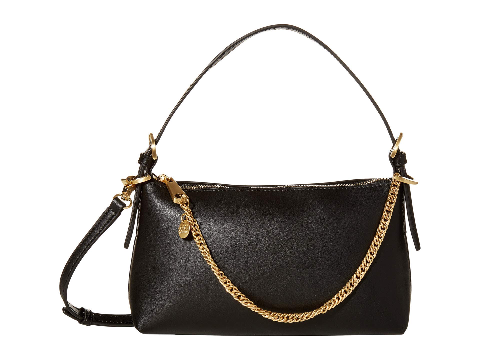 ZAC Zac Posen Women's Zip Top Crossbody Bag - Stylish Leather Shoulder Purse for Everyday Use, Work & Travel