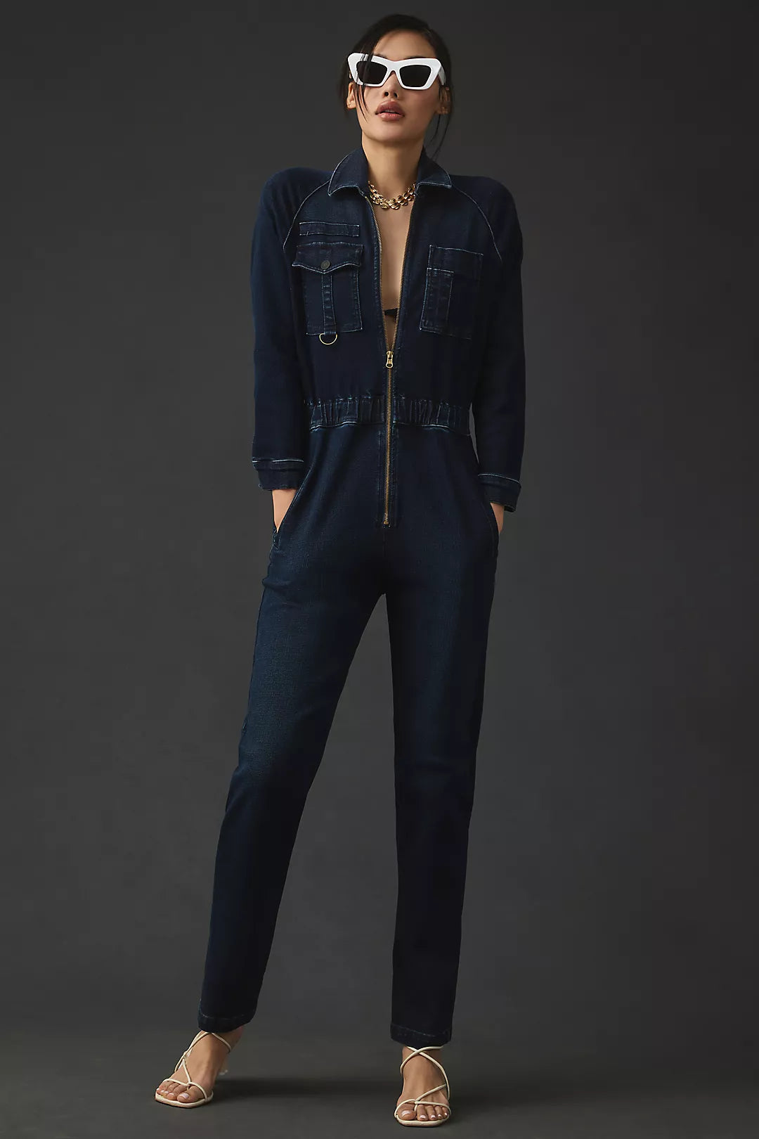 Mother The Racer Denim Worksuit - Women's Small Size Jumpsuit for Racing & Motorcycle Riding | Stylish & Comfortable Workwear