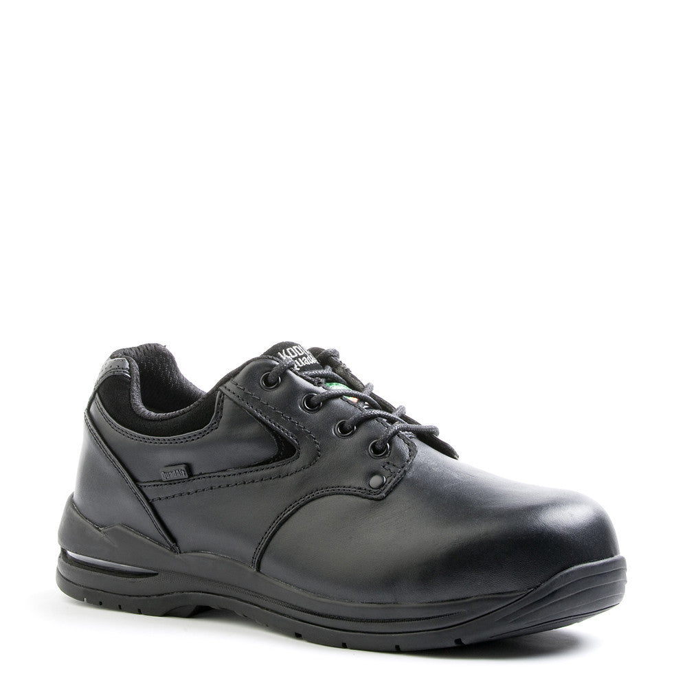 Kodiak Greer Men's Aluminum Toe Work Safety Shoes - OSHA Compliant Steel Toe Boots for Construction & Industrial Work (Black, Style 304034) | Slip Resistant & Electrical Hazard Protection for Warehouse, Factory & Heavy Duty Jobs