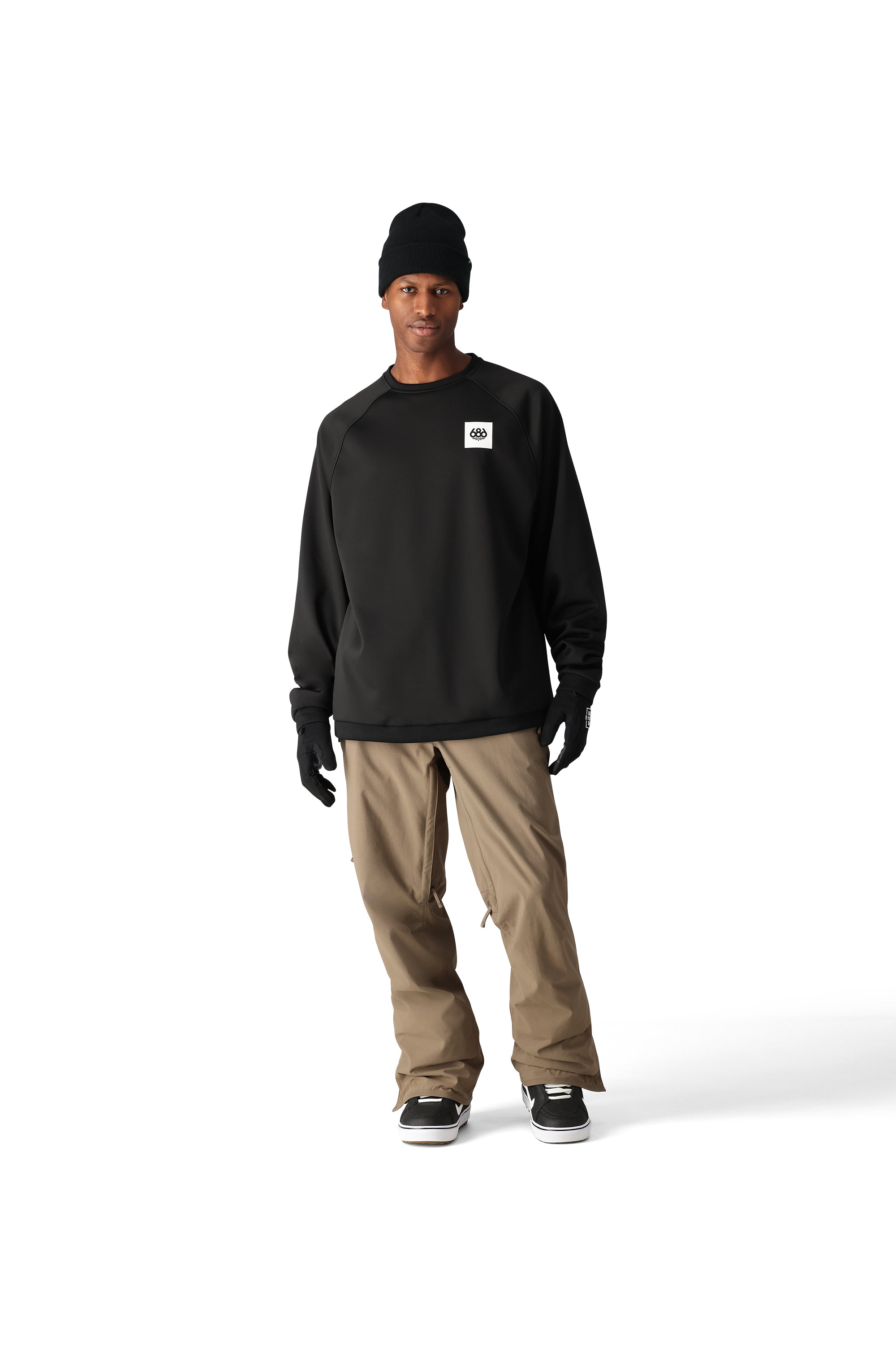 686 Men's Bonded Fleece Crew Neck Sweatshirt 2025 - Warm Winter Pullover for Outdoor Activities & Casual Wear
