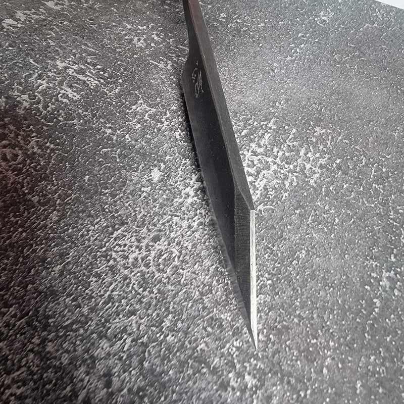 Premium HATSUKOKORO Shirasagi Kurochi Aogami #2 150mm Kiritsuke Deba Knife - Japanese High Carbon Steel Blade for Sushi, Fish Filleting & Precision Cutting - Professional Chef & Home Kitchen Essential